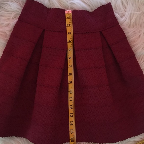 !!SOLD!! S pleated high waist mini skirt - Picture 3 of 3